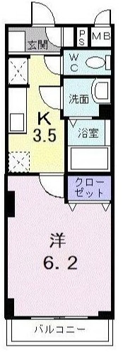 ラヴィアンオランジュの間取り