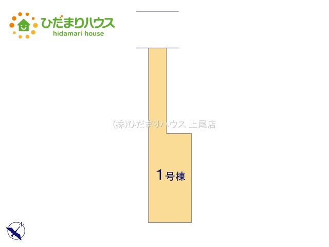上尾市井戸木5期　新築戸建　グラファーレ01の区画図