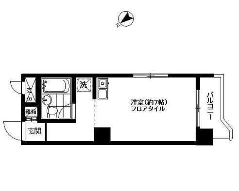 佐竹マンションの間取り