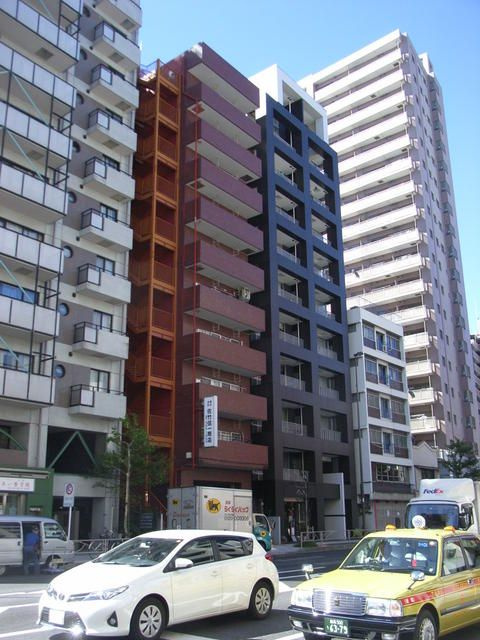 佐竹マンションの外観パース
