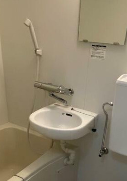 佐竹マンションの洗面所