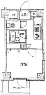 【間取り】 | パークウェル高円寺弐番館