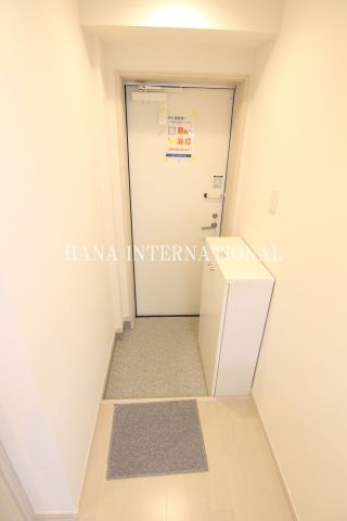 グランシャレー北千住の玄関
