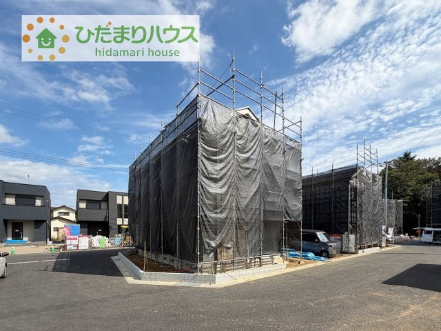 【外観】 | 土浦市高岡2期　新築戸建　1号棟 | 10/22撮影