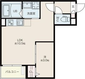 Jack hoshoⅠの間取り