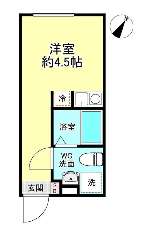 BoaSorte日ノ出町の間取り