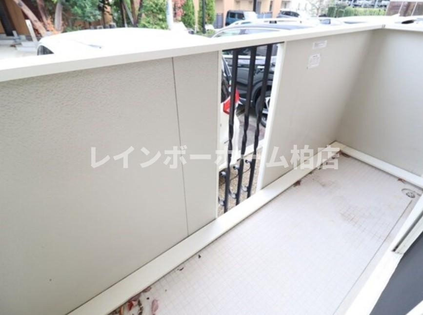 仲介手数料（賃料の1.10ヵ月）の50％OFF対象物件！のバルコニー|広々としたバルコニーです