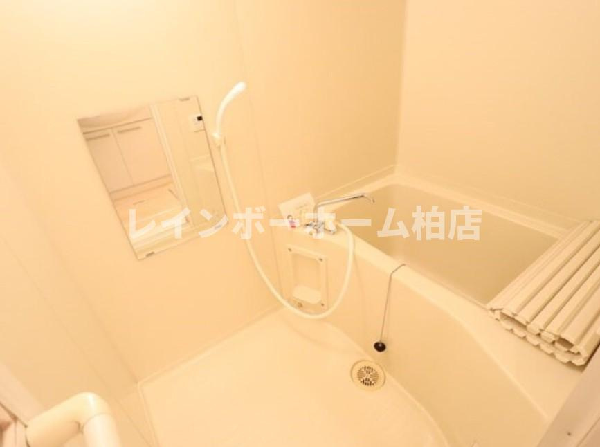 仲介手数料（賃料の1.10ヵ月）の50％OFF対象物件！の浴室|日々の疲れを癒すお風呂付です