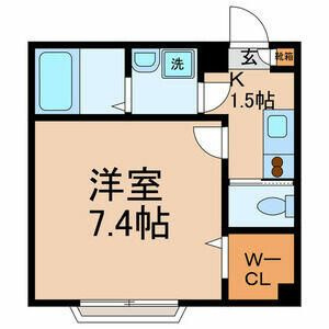 Le premier Houeiの間取り|間取りです。