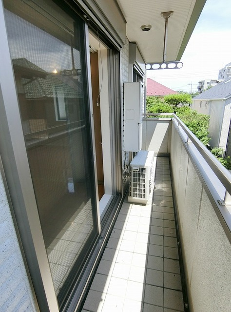 武蔵野市吉祥寺東町２丁目の賃貸マンションのバルコニー|※同物件別部屋参考写真