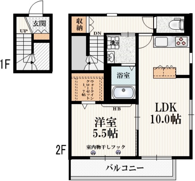 アペゼ吉祥寺の間取り|★最上階角部屋3面採光★