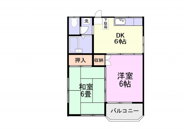 南臼井台ハイデンスの間取り
