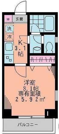 コーマ ディ ルッソの間取り