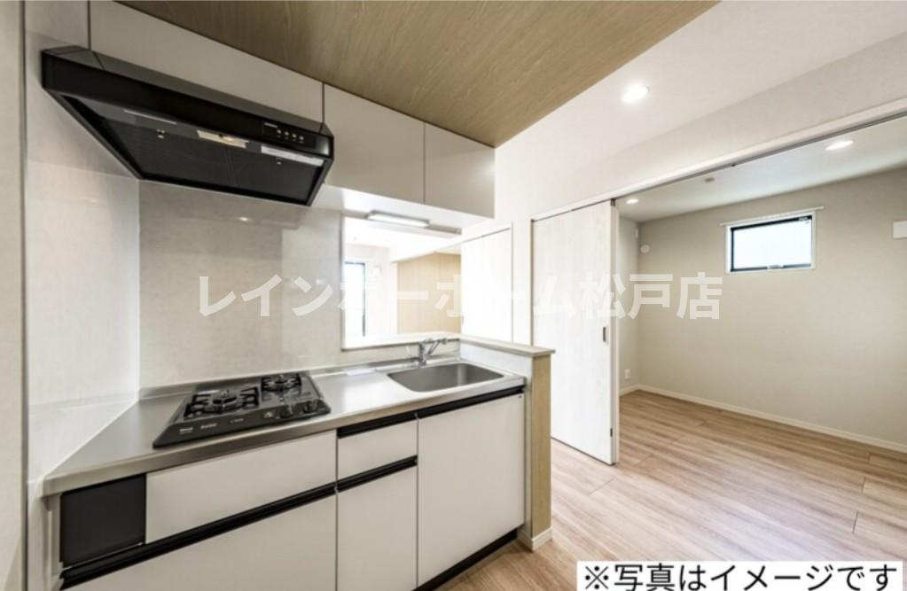 robot home 松戸新田　仲介手数料（賃料の1.10ヵ月）の50％OFF対象物件！のキッチン|※写真はイメージです。