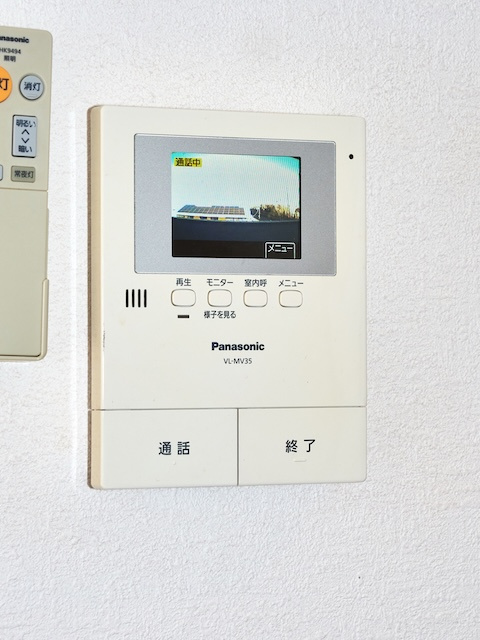 エスポワール大津和のセキュリティ|カラーモニター付インターホン