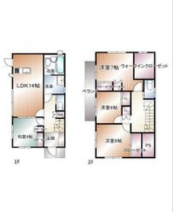 【間取り】 | 白岡市小久喜　中古戸建