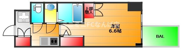 セレニテ谷町四丁目アリエの間取り|現状有姿