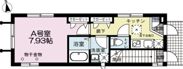 ミナトキハウスの間取り