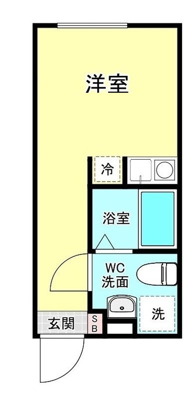 BoaSorte日ノ出町の間取り|間取りです。
