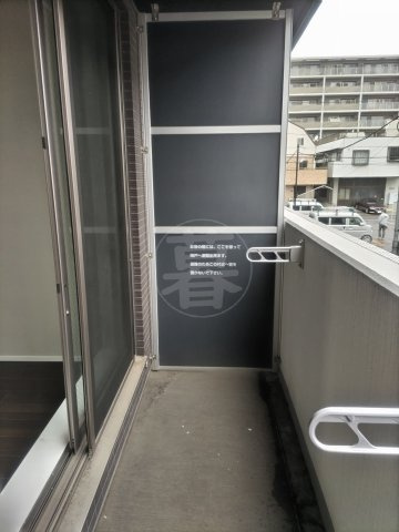 ロアール武蔵新田のバルコニー