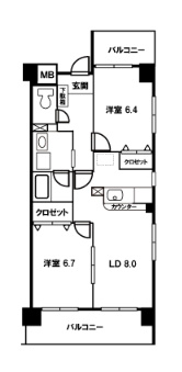 【間取り】 | サン・ヒルズ和光