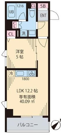 コートルミエールの間取り