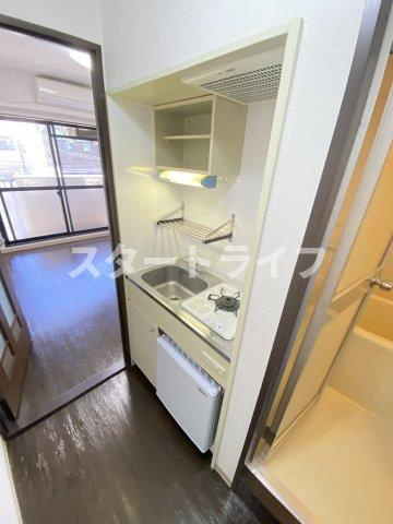 大阪市東淀川区上新庄１丁目の賃貸マンションのキッチン