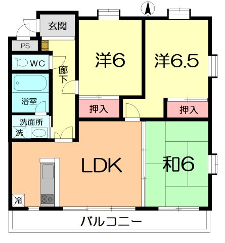 【間取り】 | ウエストキャニオンⅠ