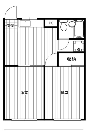 【間取り】 | 小比企マンション