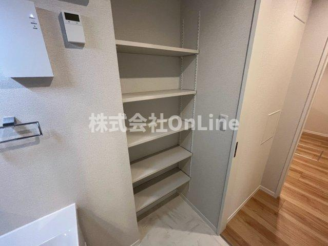 八尾市渋川町４丁目のアパートの収納