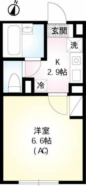 ヴェラハイツ川崎の間取り