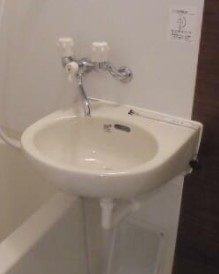 ヴェラハイツ川崎の洗面所