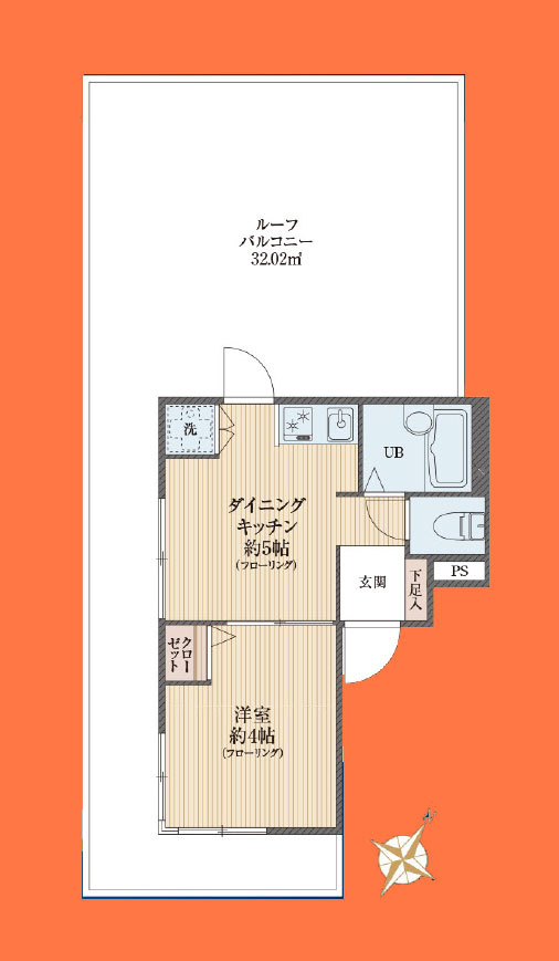 ヴォルフスガルテン護国寺の間取り