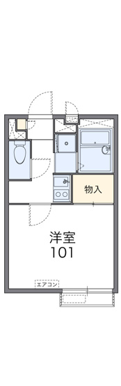【間取り】 | レオパレスドルチェ | 画像2