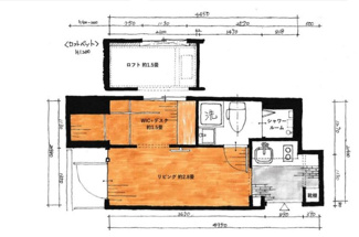 【間取り】 | 宮本マンションⅡ | 間取りです。