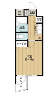 【間取り】 | トーカン湯島キャステール  | 間取りです。