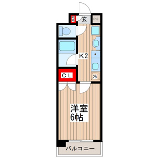 【間取り】 | モンシェール吾妻橋 | 間取りです。