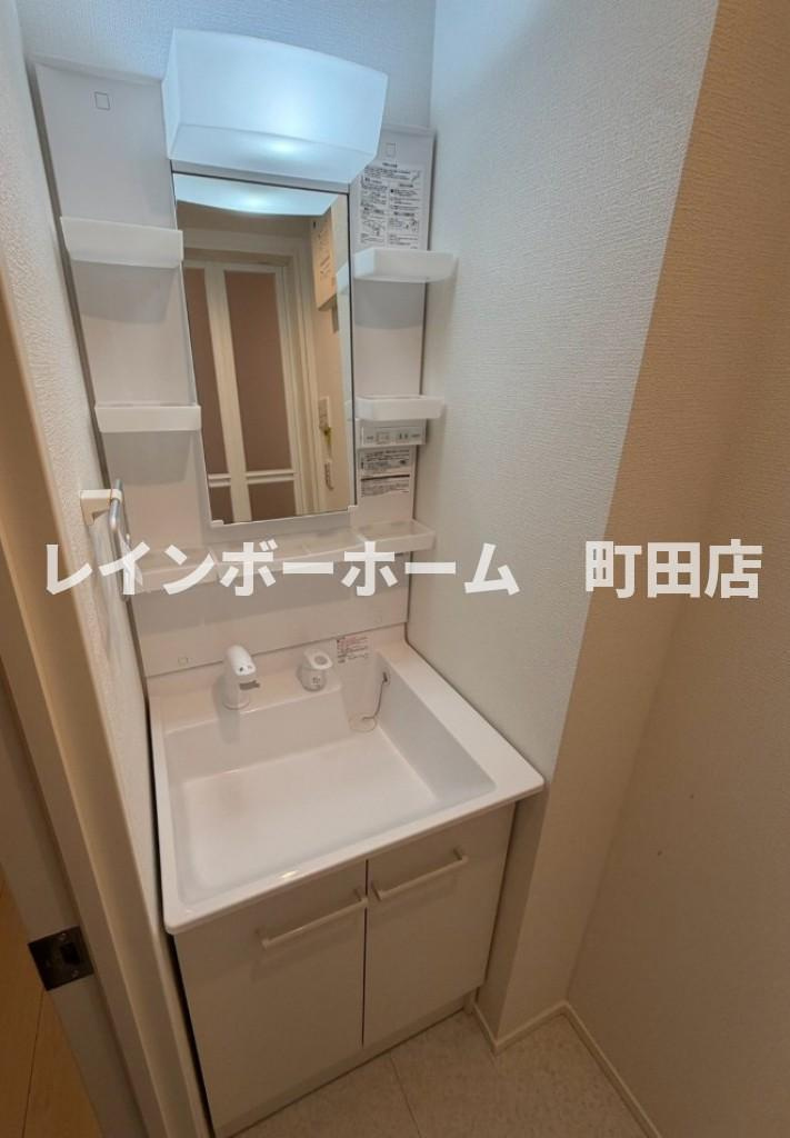 カインドネス小田急相模原７※初期費用分割あと払いサービス利用可能物件の洗面所|※同施工タイプ参考写真