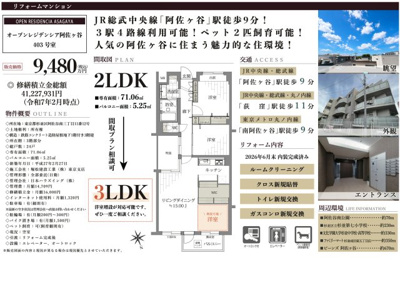 【その他】 | オープンレジデンシア阿佐ヶ谷　仲介手数料無料＋50万円現金プレゼント中