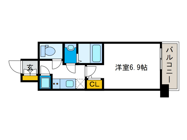 ファーストレジデンス大阪ベイサイドの間取り