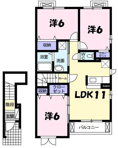【間取り】 | セプト・クルール | セプト・クルール (GoodHome)