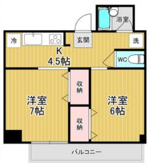 【間取り】 | グロワールエイコー | 間取りです。