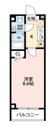 ヒルズ東町の間取り