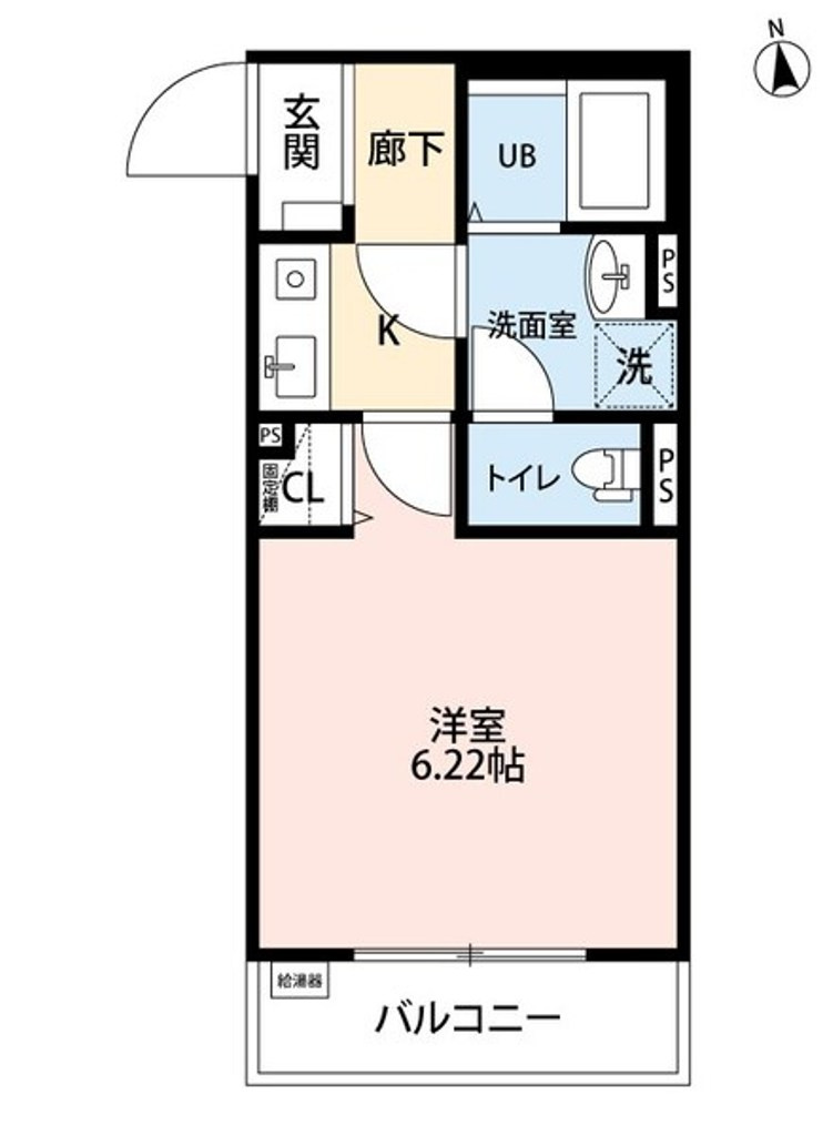 プラッサムコート八王子の間取り