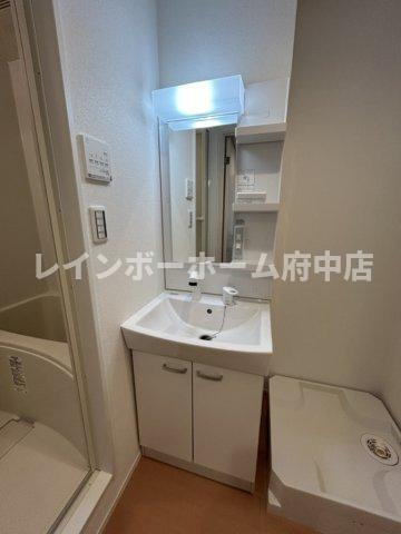 プラッサムコート八王子の独立洗面台