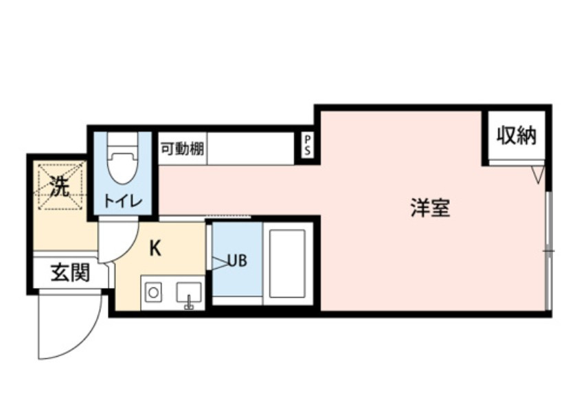 ニューライフ四ツ木の間取り