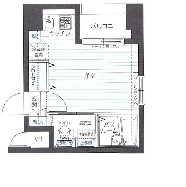 アランシア方南町の間取り|間取りです。
