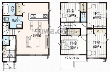 【新築分譲住宅】新座市畑中21期の間取り