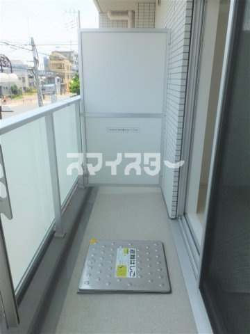 葛飾区小菅２丁目の賃貸マンションのバルコニー|※別部屋参考写真