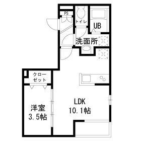 Ａｒｇｉｏｎｅ坂上の間取り